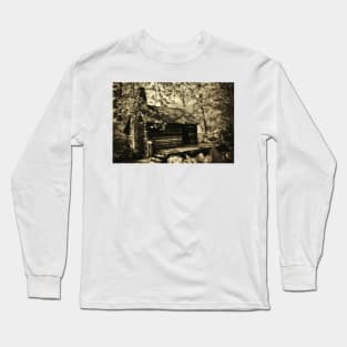 Pioneer Days - Log Cabin Long Sleeve T-Shirt